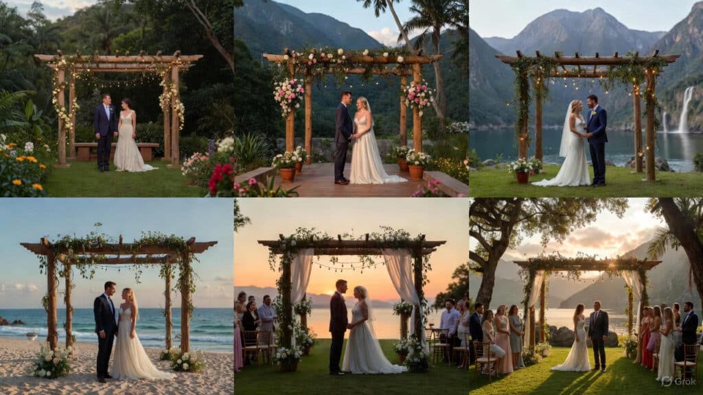 Read more about the article Pergola Wedding Inspiration: Saying ‘I Do’ in Style