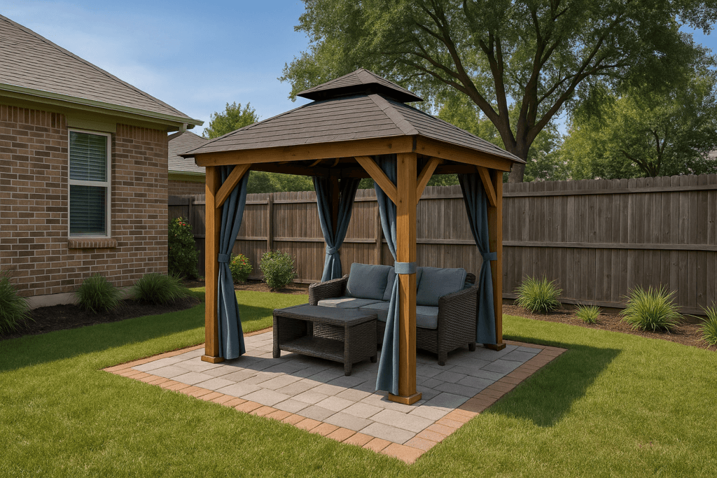 Read more about the article Maximizing Small Spaces: Compact Gazebos for Every Backyard